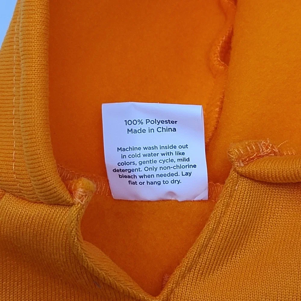 Buttons & Bones Celebrations Pumpkin Dog Hoodie XS Orange Halloween Costume